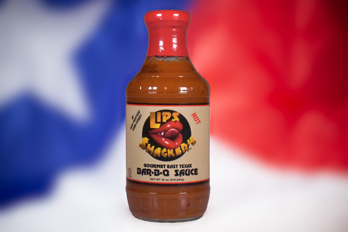 Lips Smacker's Gourmet East Texas Bar-B-Q Sauce (Hot)